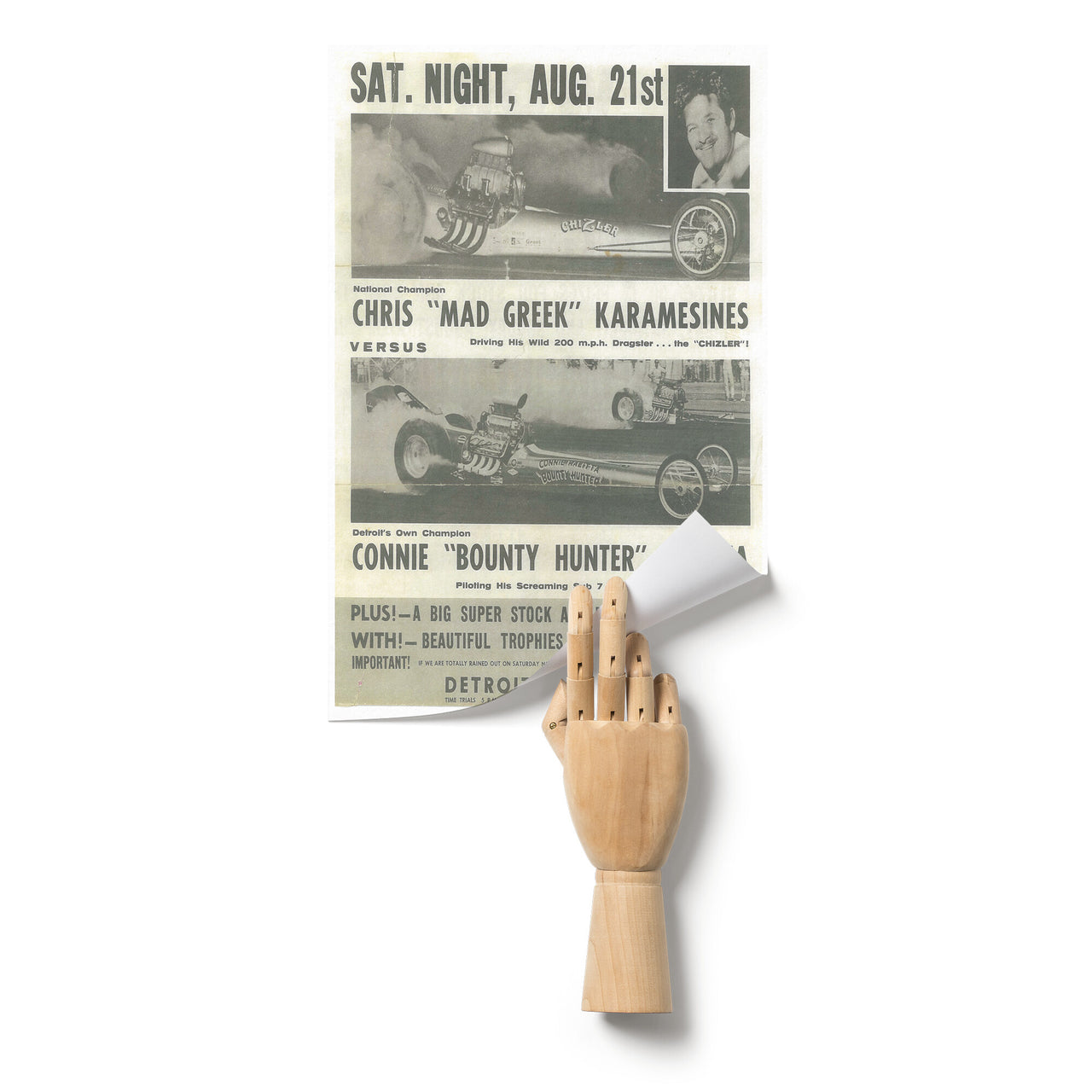 Detroit Dragway® Sat Night Aug 21st Poster*